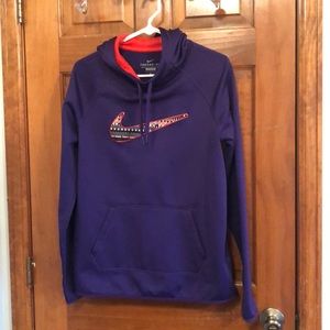 Purple Nike hoodie